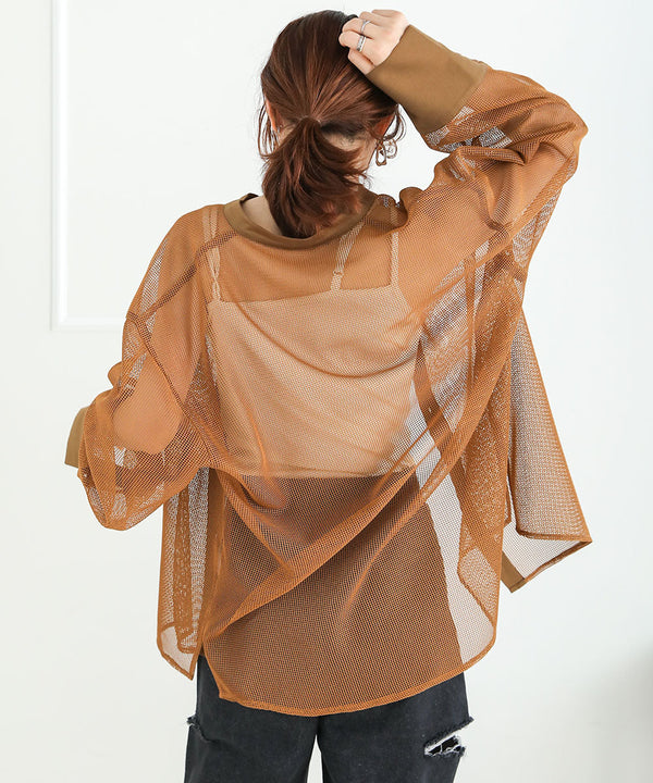 MESH BIG SHIRT