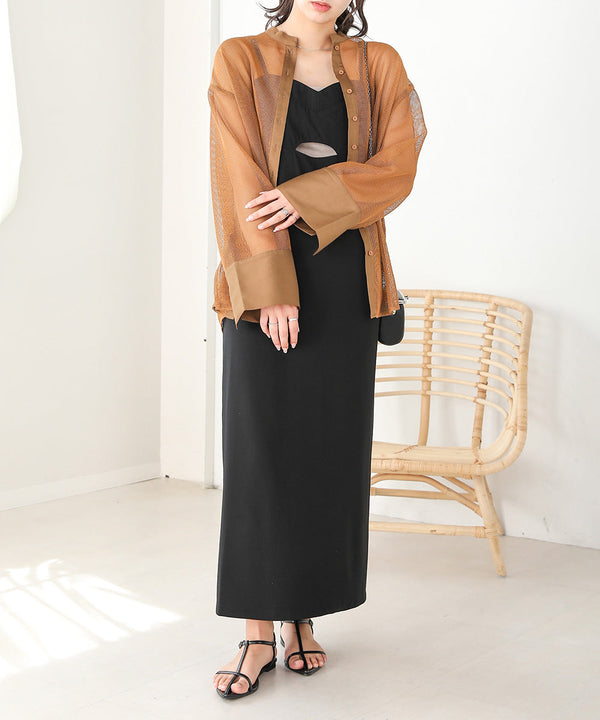 MESH BIG SHIRT