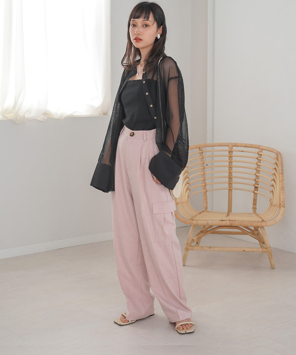 MESH BIG SHIRT