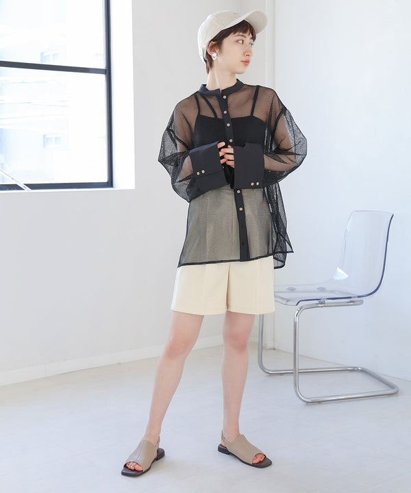 MESH BIG SHIRT