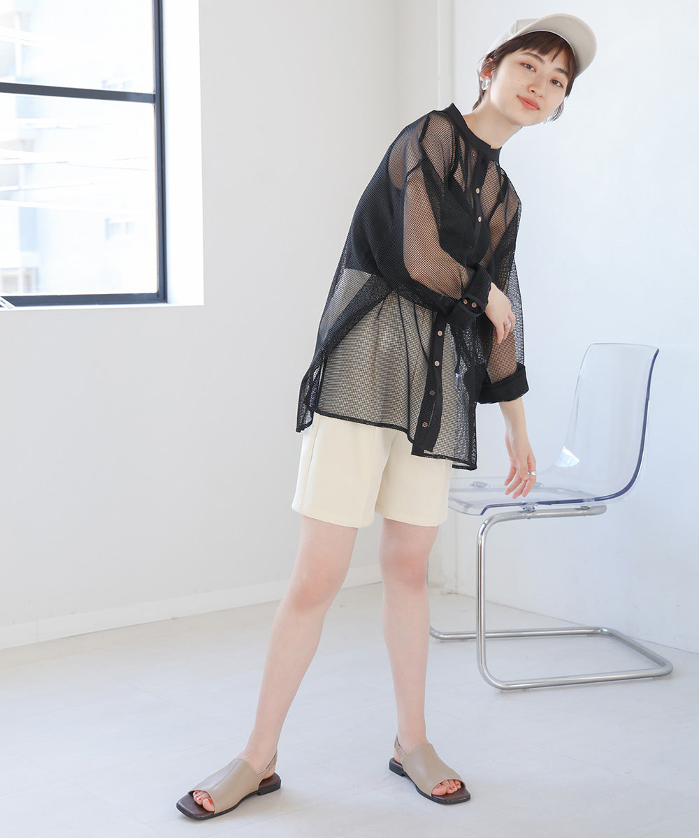 MESH BIG SHIRT