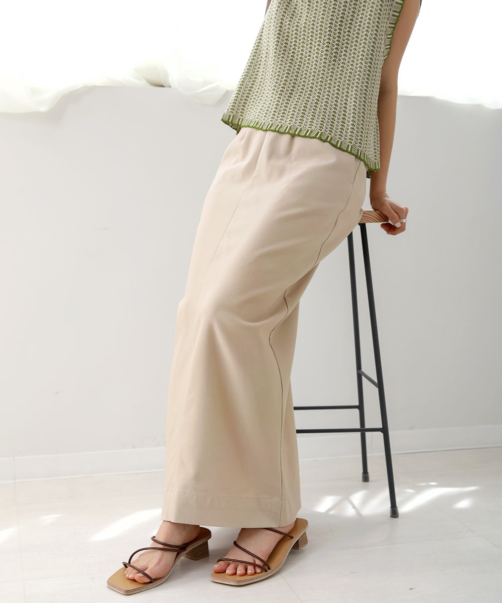 ハイストレッチタイトロングスカート