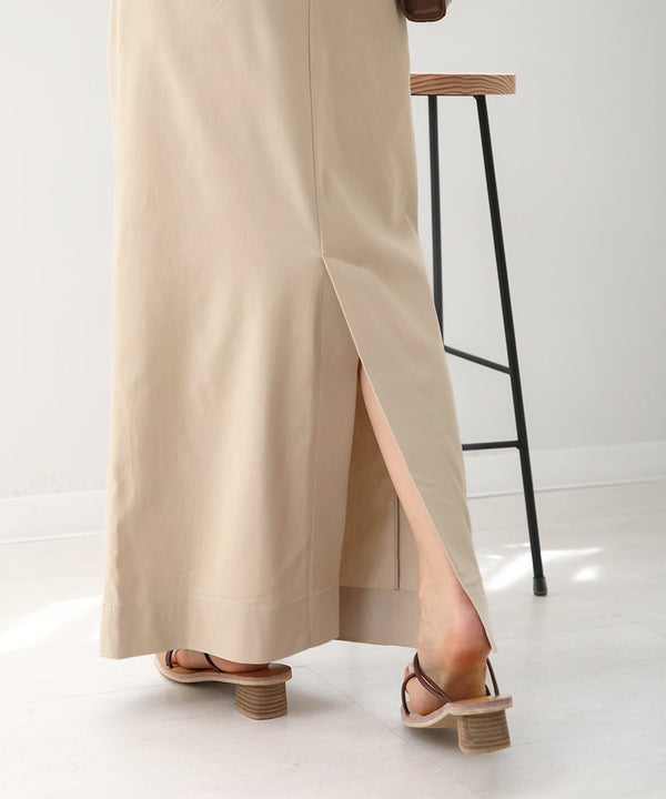 ハイストレッチタイトロングスカート