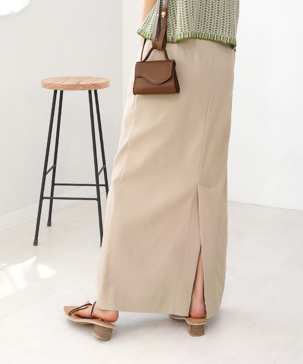 ハイストレッチタイトロングスカート