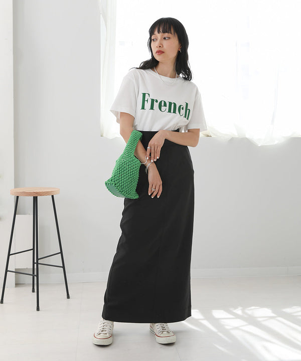 ハイストレッチタイトロングスカート
