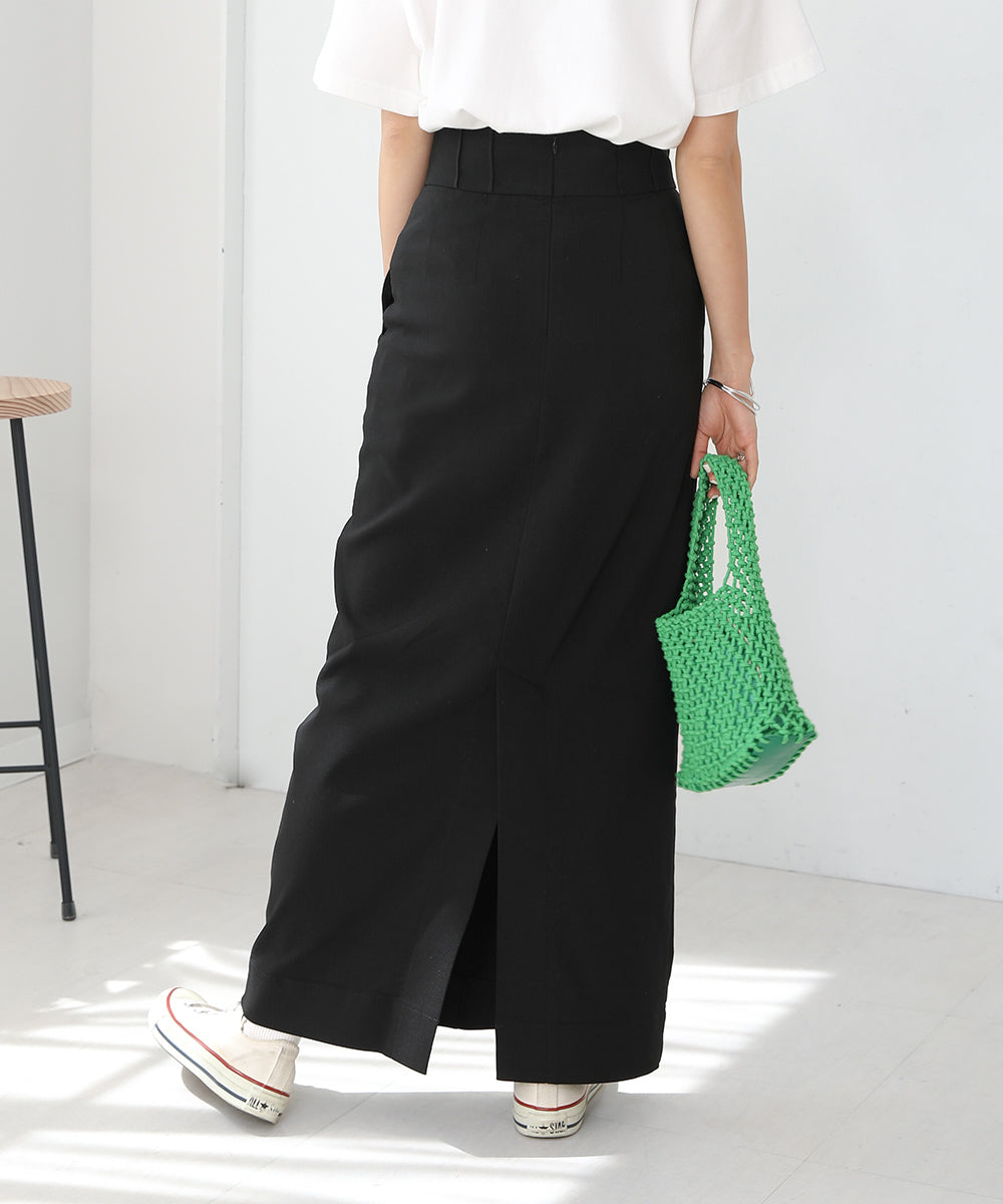 ハイストレッチタイトロングスカート