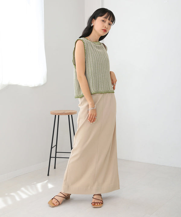 ハイストレッチタイトロングスカート