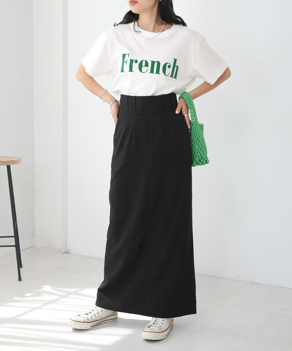 ハイストレッチタイトロングスカート