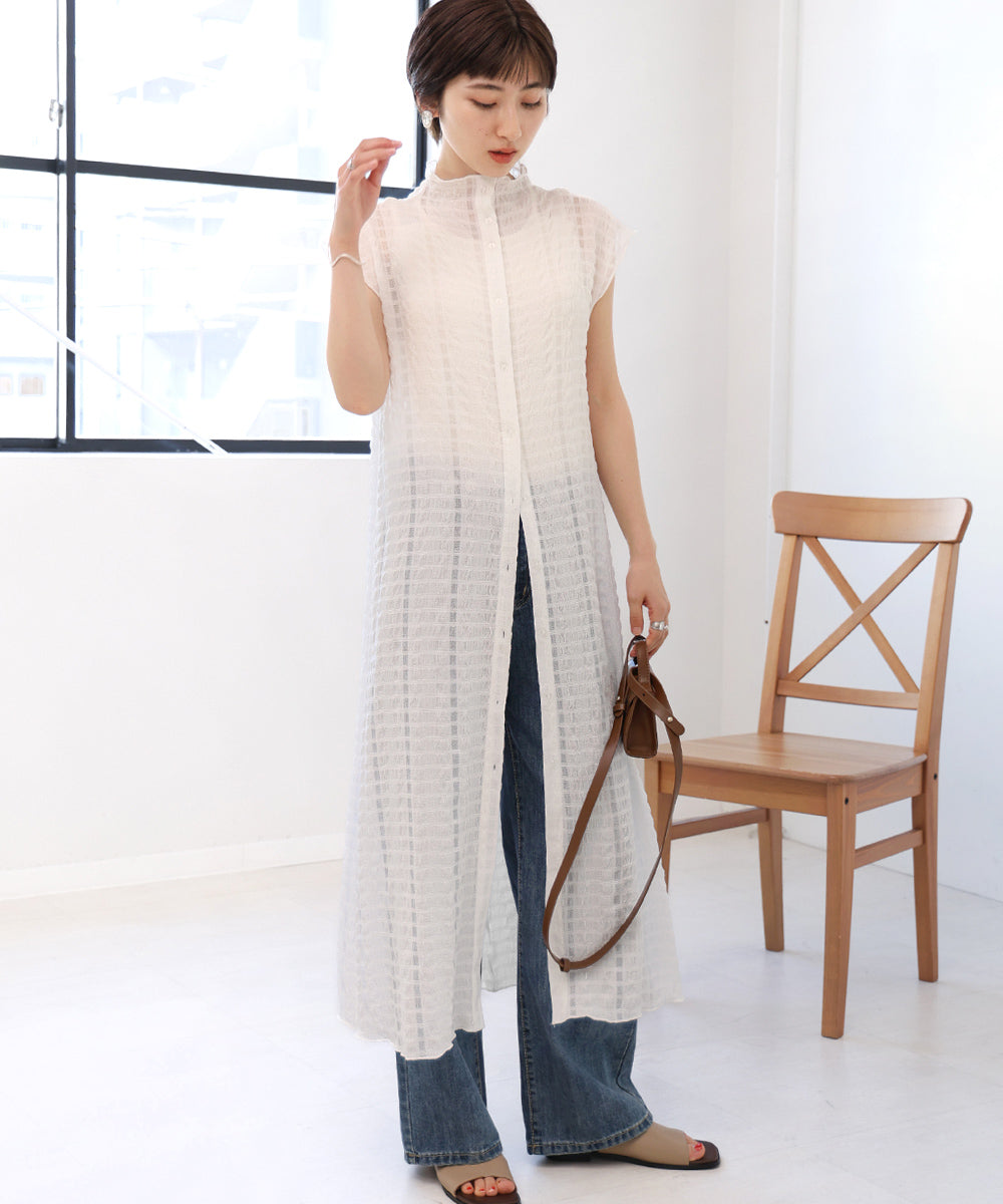 前後２ＷＡＹチェックメロウワンピース