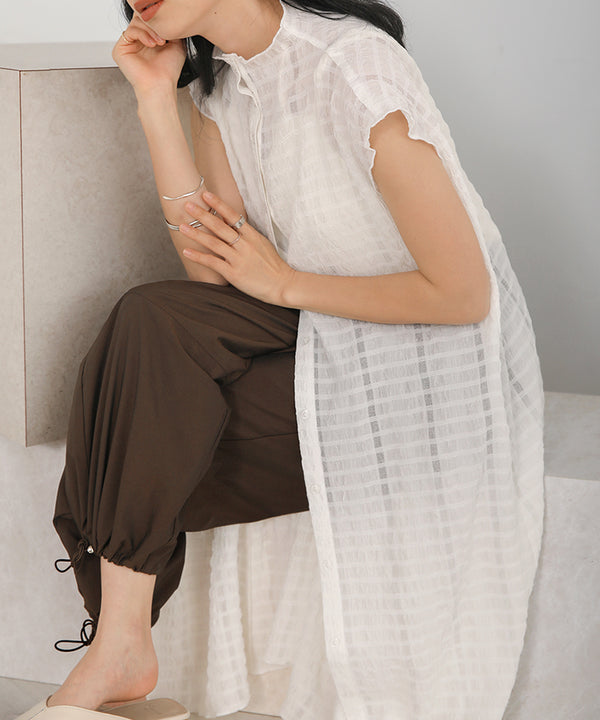 前後２ＷＡＹチェックメロウワンピース