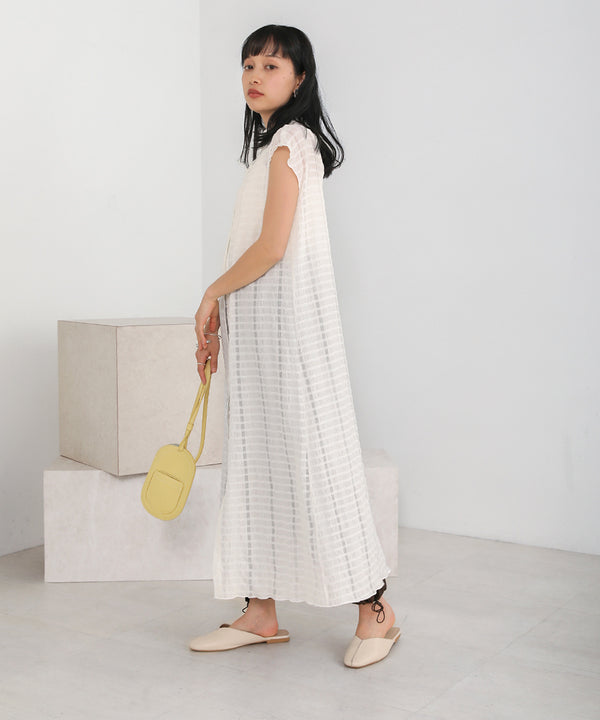 前後２ＷＡＹチェックメロウワンピース