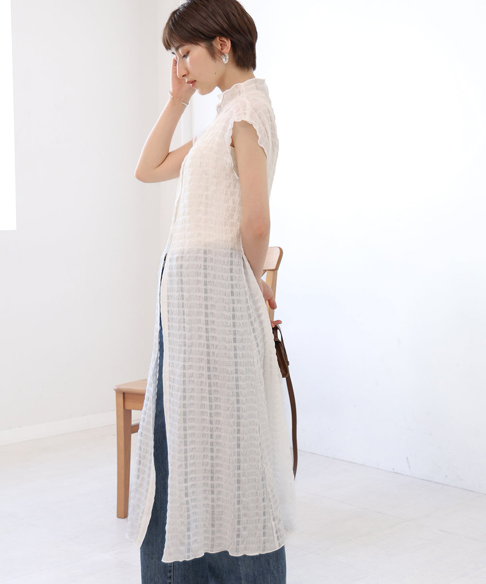 前後２ＷＡＹチェックメロウワンピース