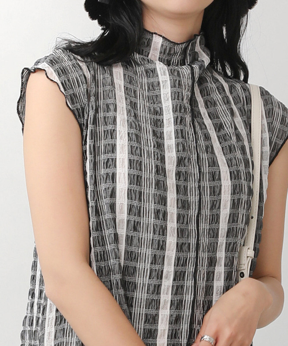 前後２ＷＡＹチェックメロウワンピース