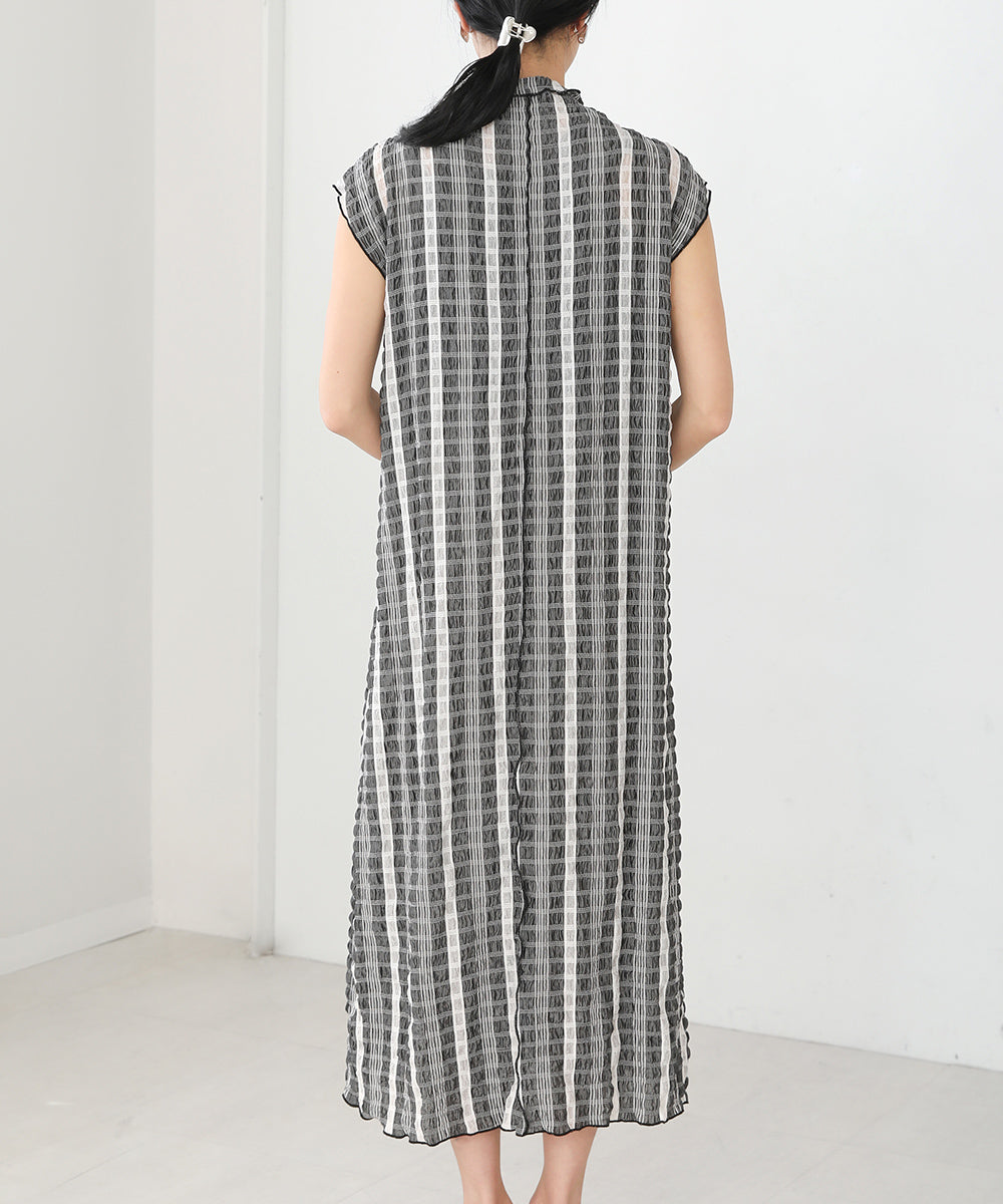 前後２ＷＡＹチェックメロウワンピース