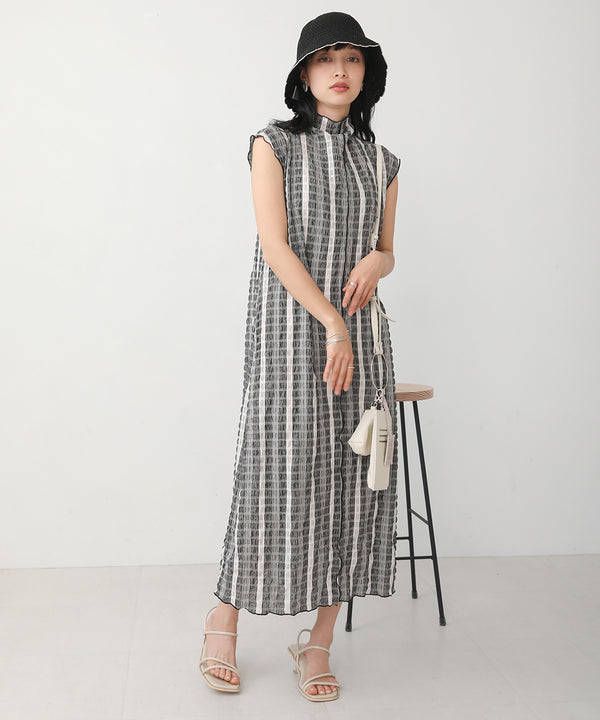 前後２ＷＡＹチェックメロウワンピース