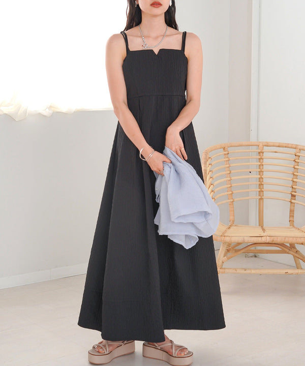 JACQUARD HIGH WAIST SWITCHING ONEPIECE