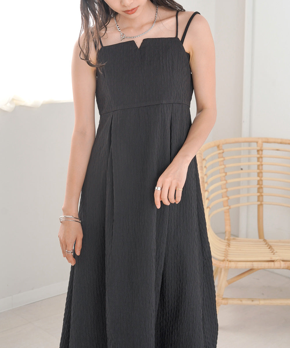 JACQUARD HIGH WAIST SWITCHING ONEPIECE