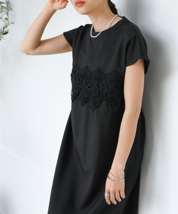 レースコンビＩラインワンピース