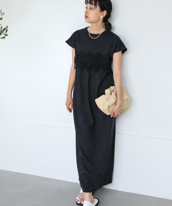 レースコンビＩラインワンピース