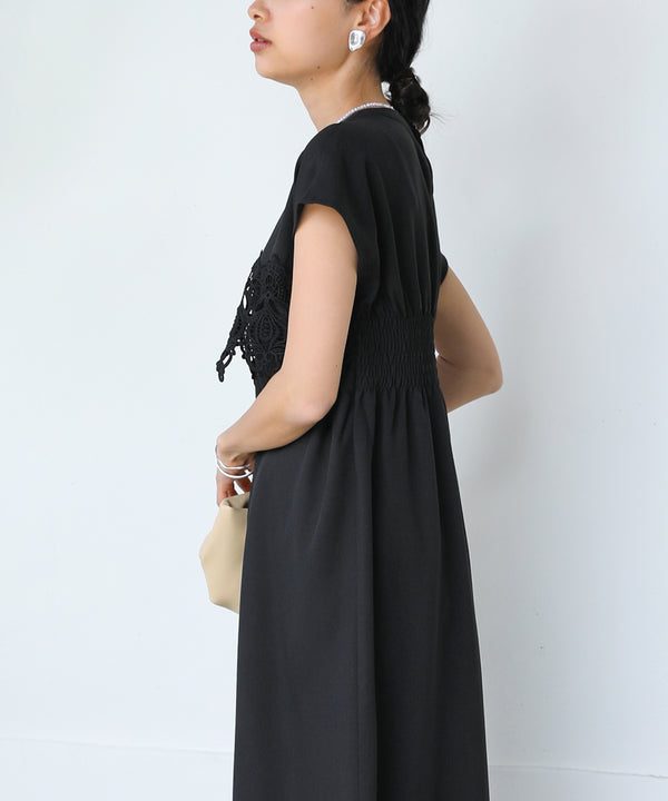 レースコンビＩラインワンピース