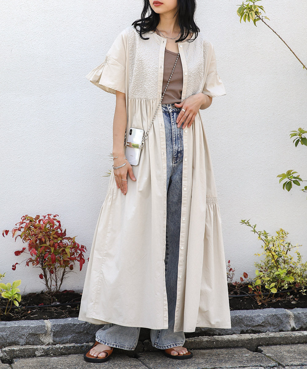 MOTIF RUCHED ONEPIECE
