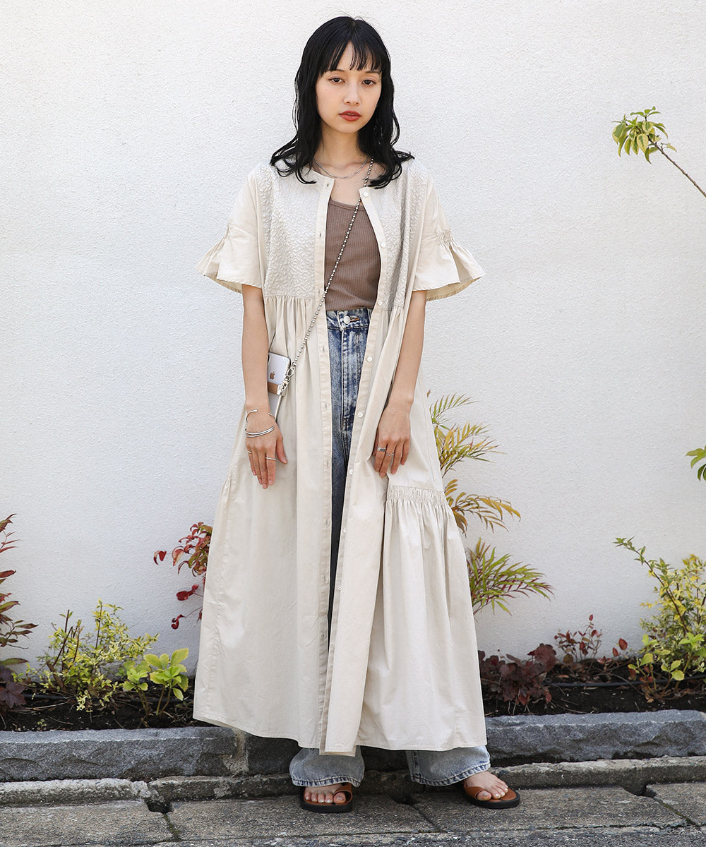 MOTIF RUCHED ONEPIECE