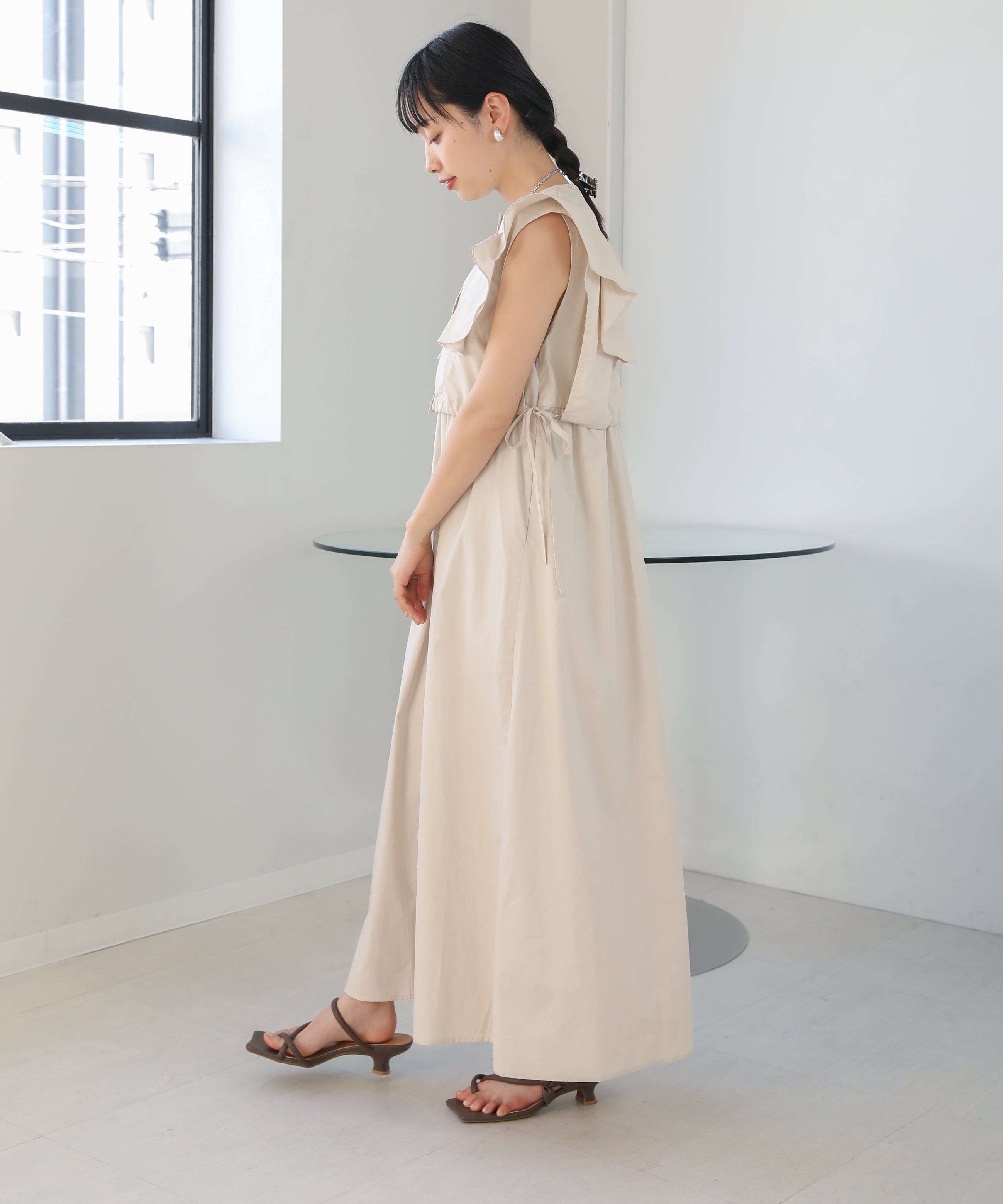 BEST SET SLEEVELESS ONEPIECE
