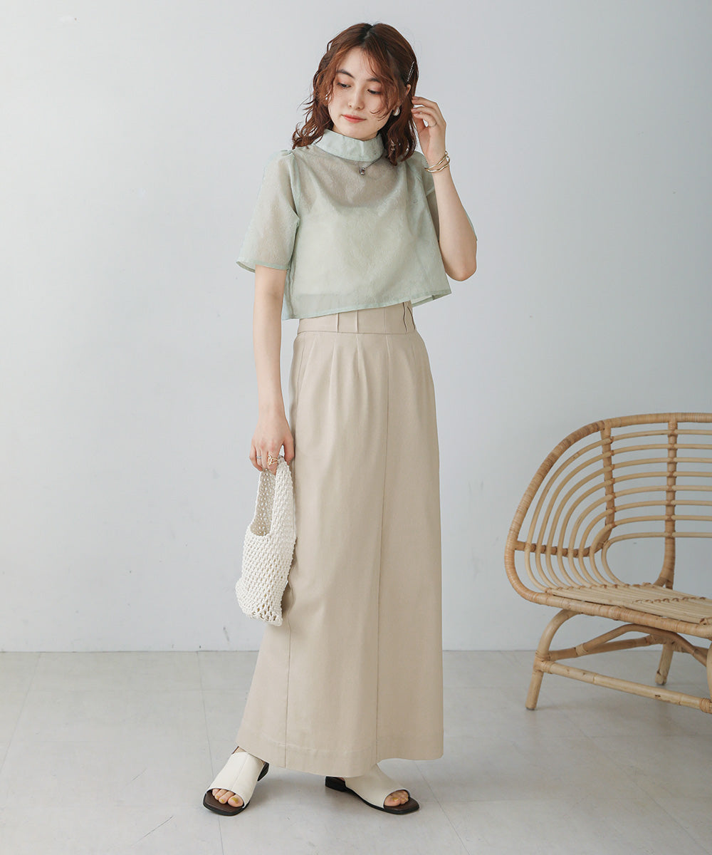 レースブラウス＋キャミワンピースセット