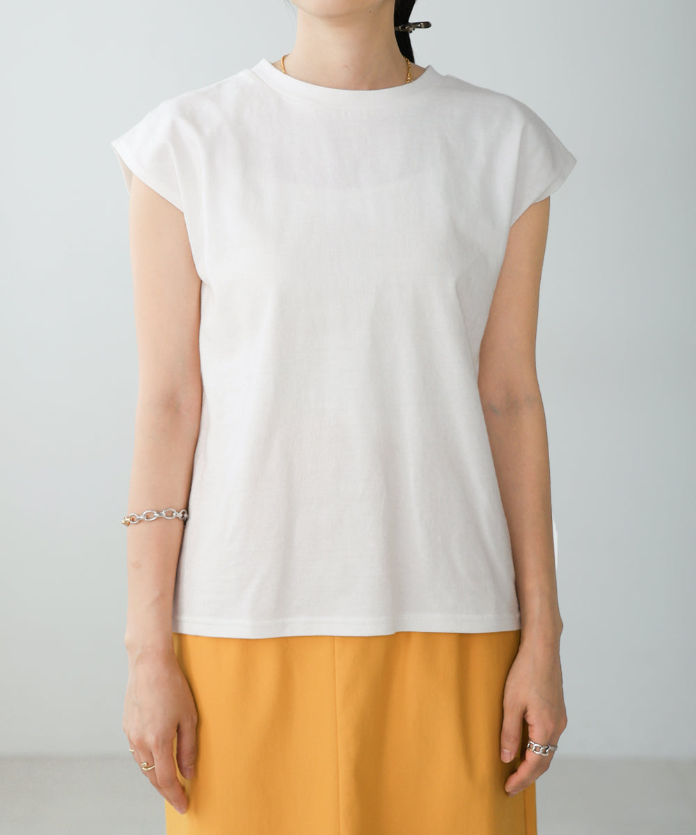 レイヤード風ビスチェカットソー