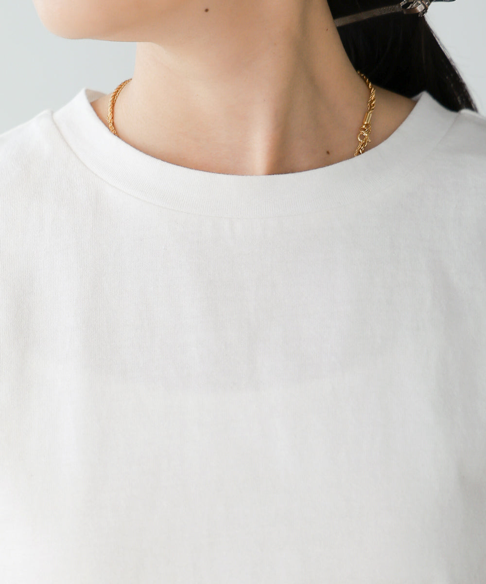 レイヤード風ビスチェカットソー