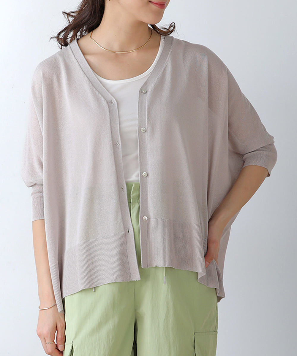 BouJeloud ＢＯＸシルエットショートカーディガン