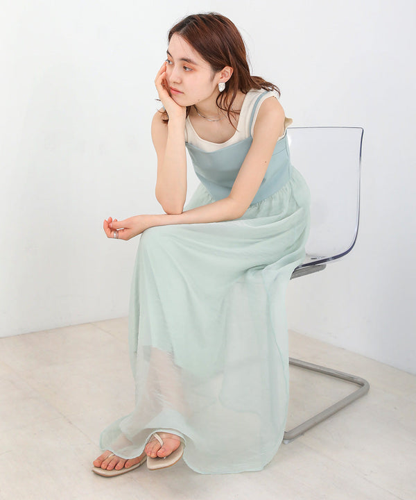 SHEER 2WAY ONEPIECE