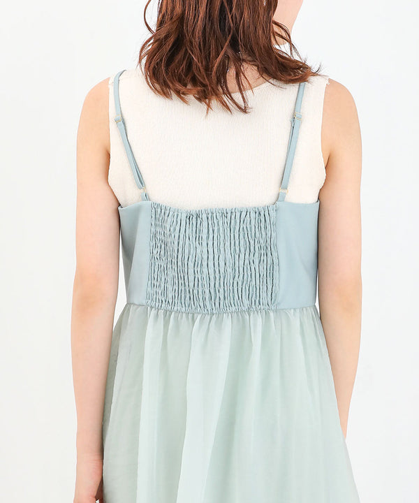 SHEER 2WAY ONEPIECE
