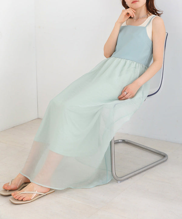 SHEER 2WAY ONEPIECE