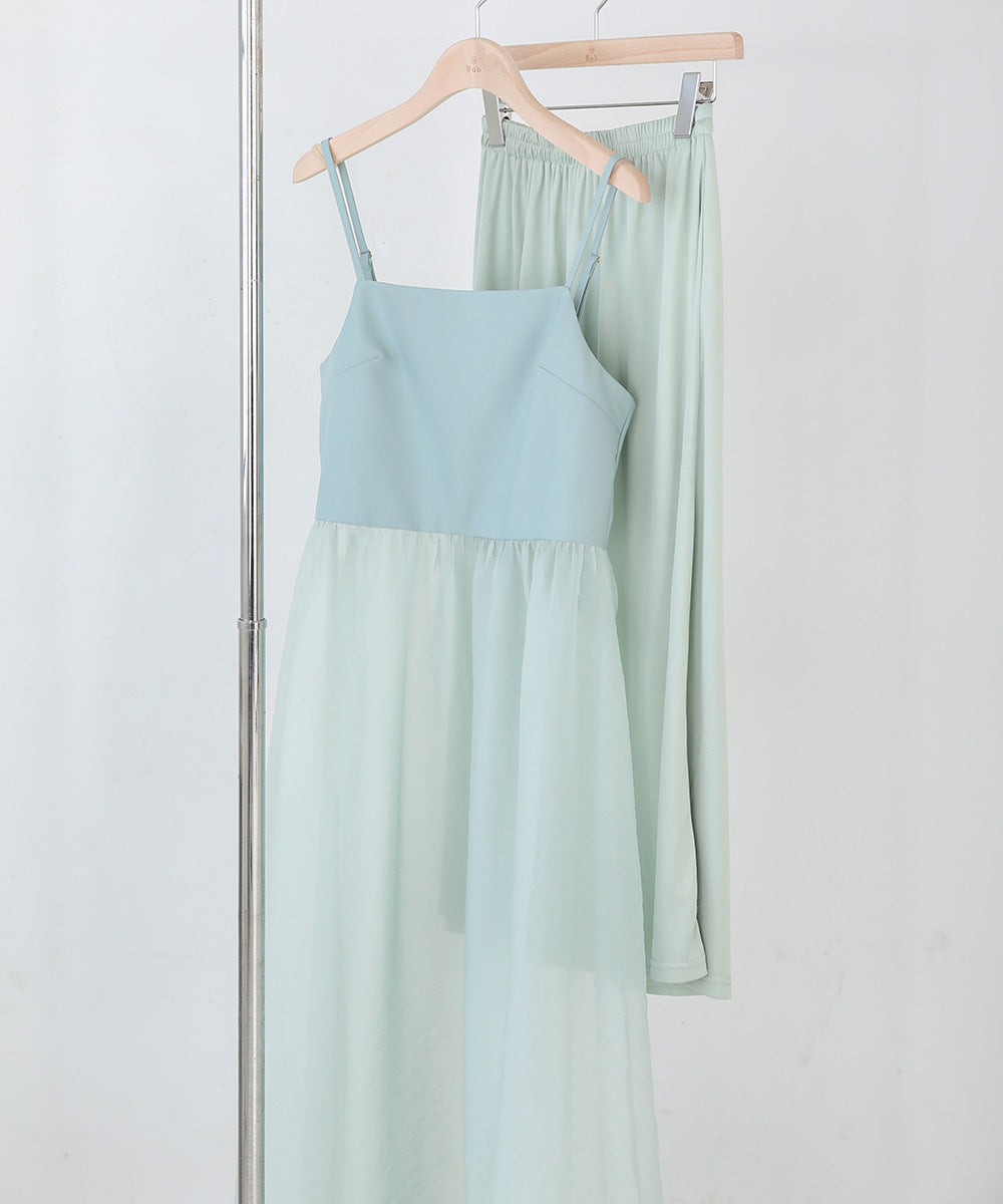 SHEER 2WAY ONEPIECE