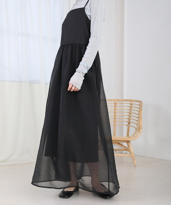 SHEER 2WAY ONEPIECE