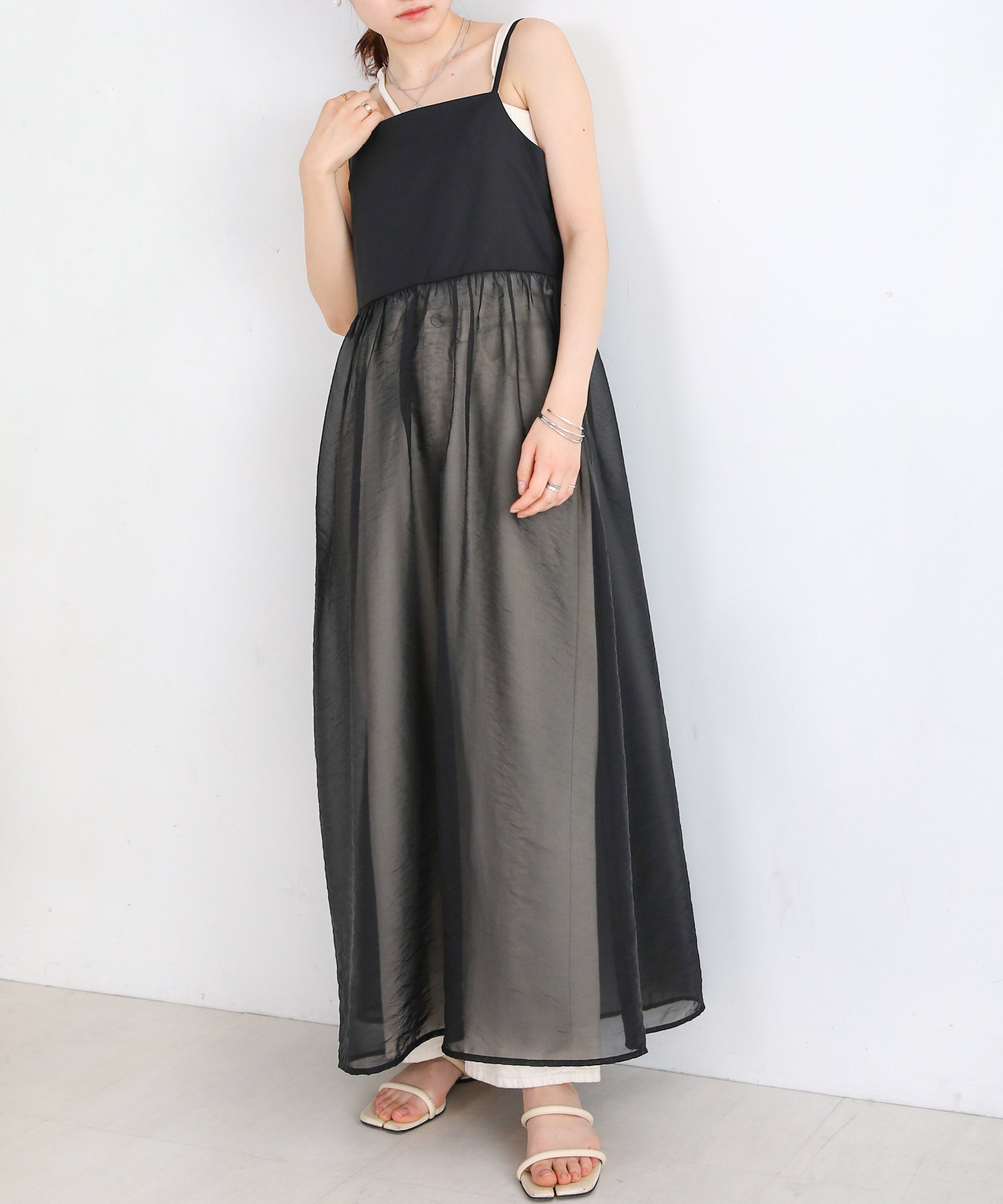 SHEER 2WAY ONEPIECE