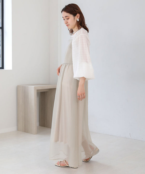 SHEER 2WAY ONEPIECE