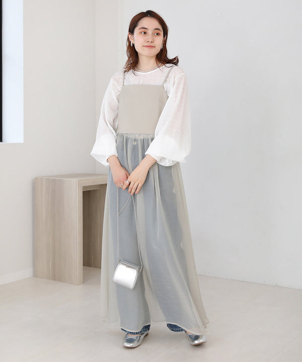 SHEER 2WAY ONEPIECE