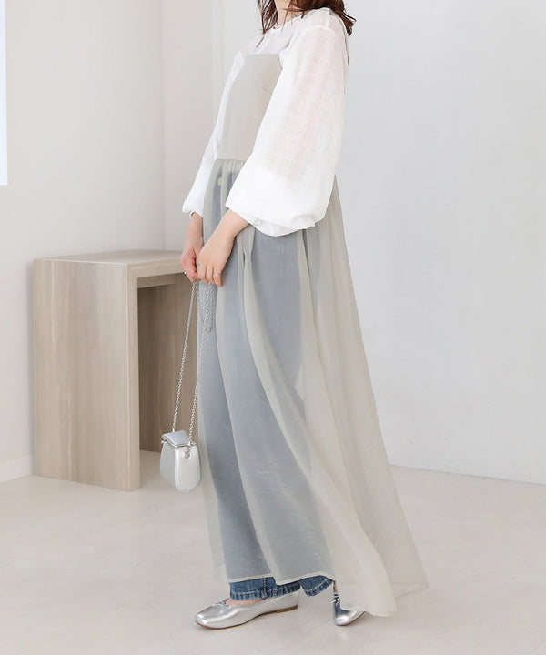 SHEER 2WAY ONEPIECE