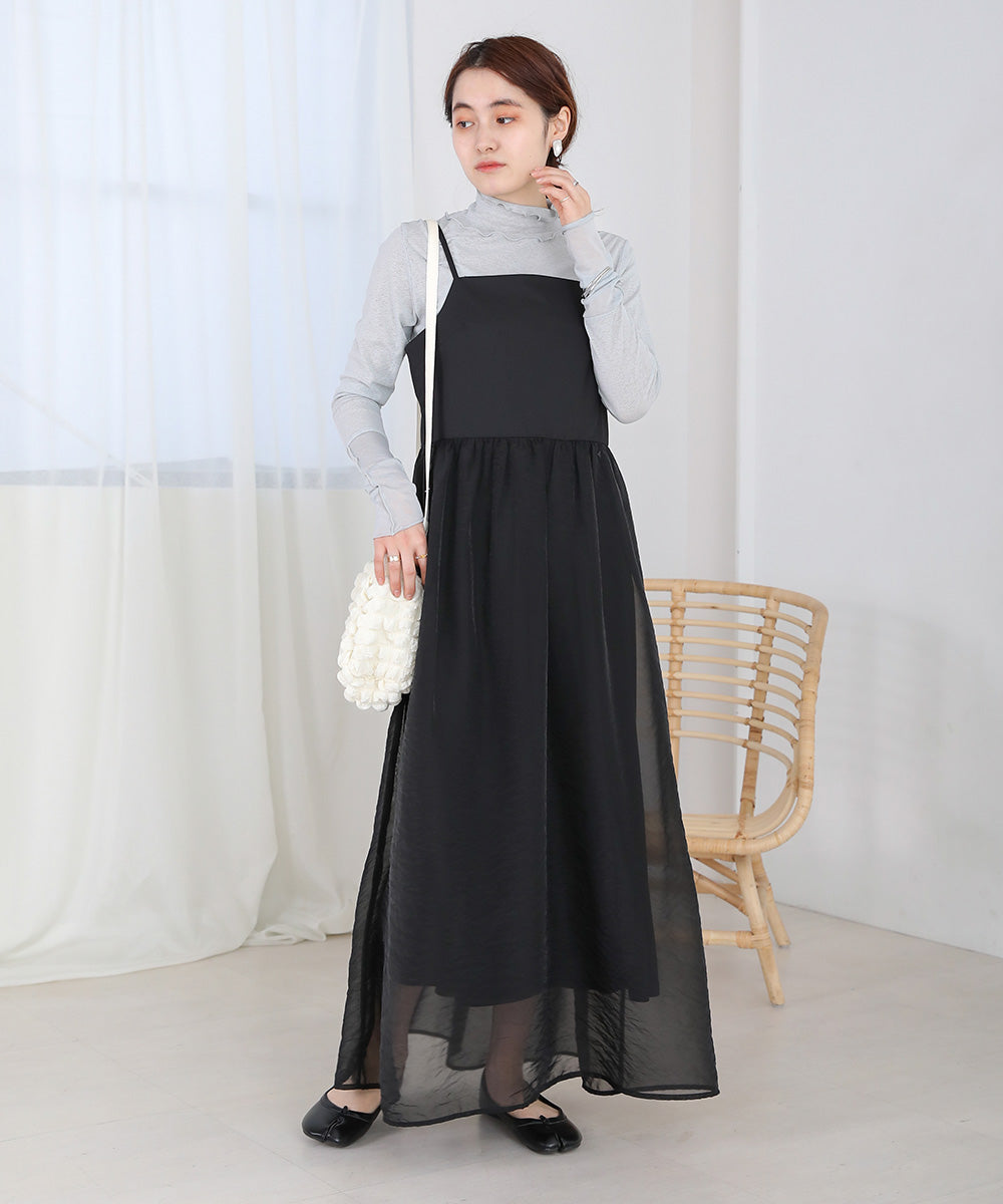 SHEER 2WAY ONEPIECE