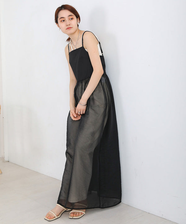 SHEER 2WAY ONEPIECE