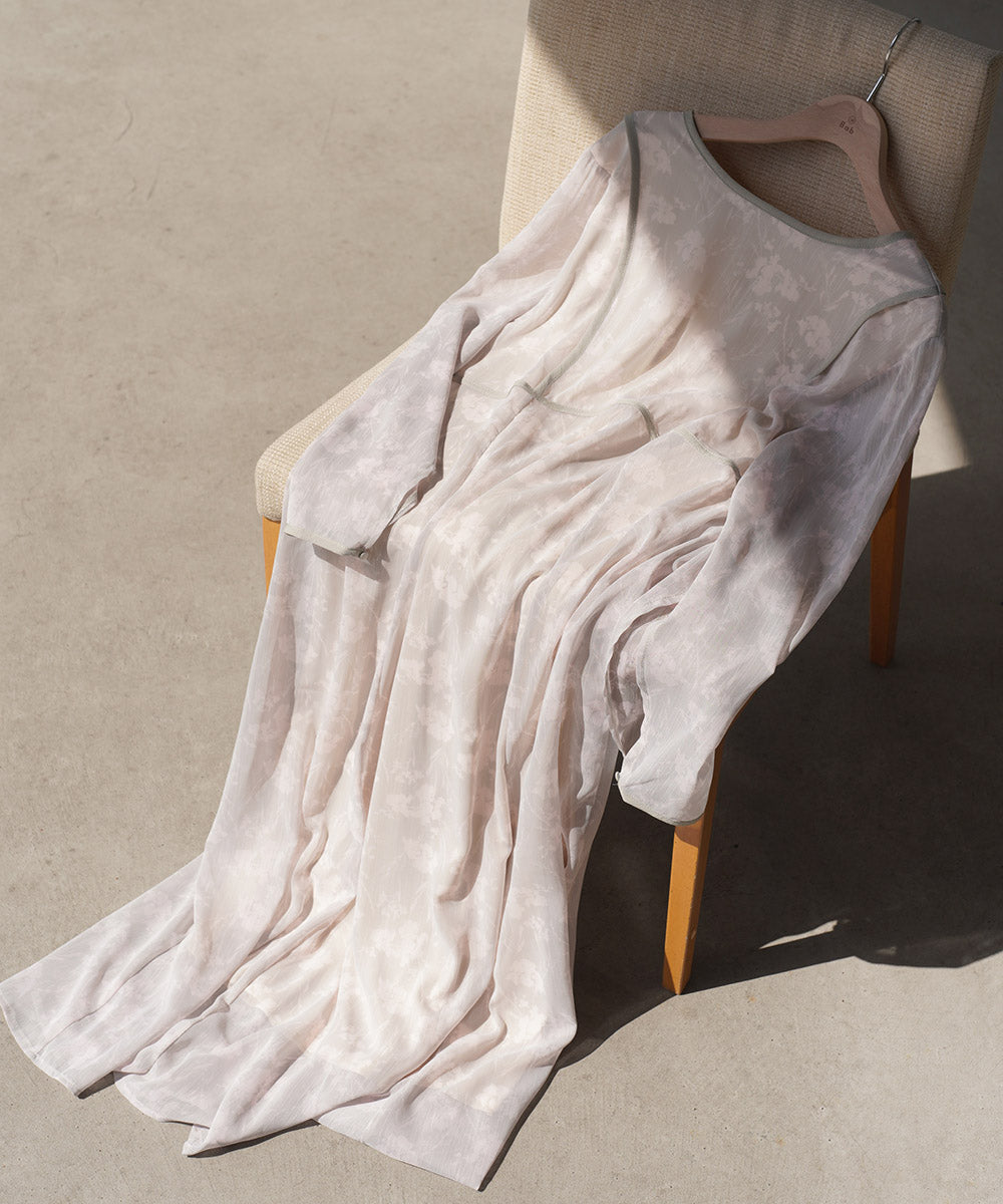 シアーフラワー2WAYワンピース