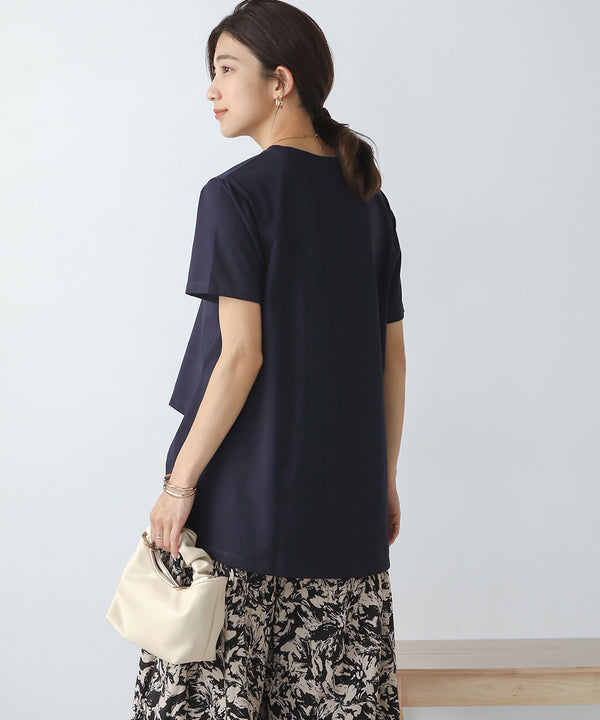 発泡ロゴプリントＴシャツ