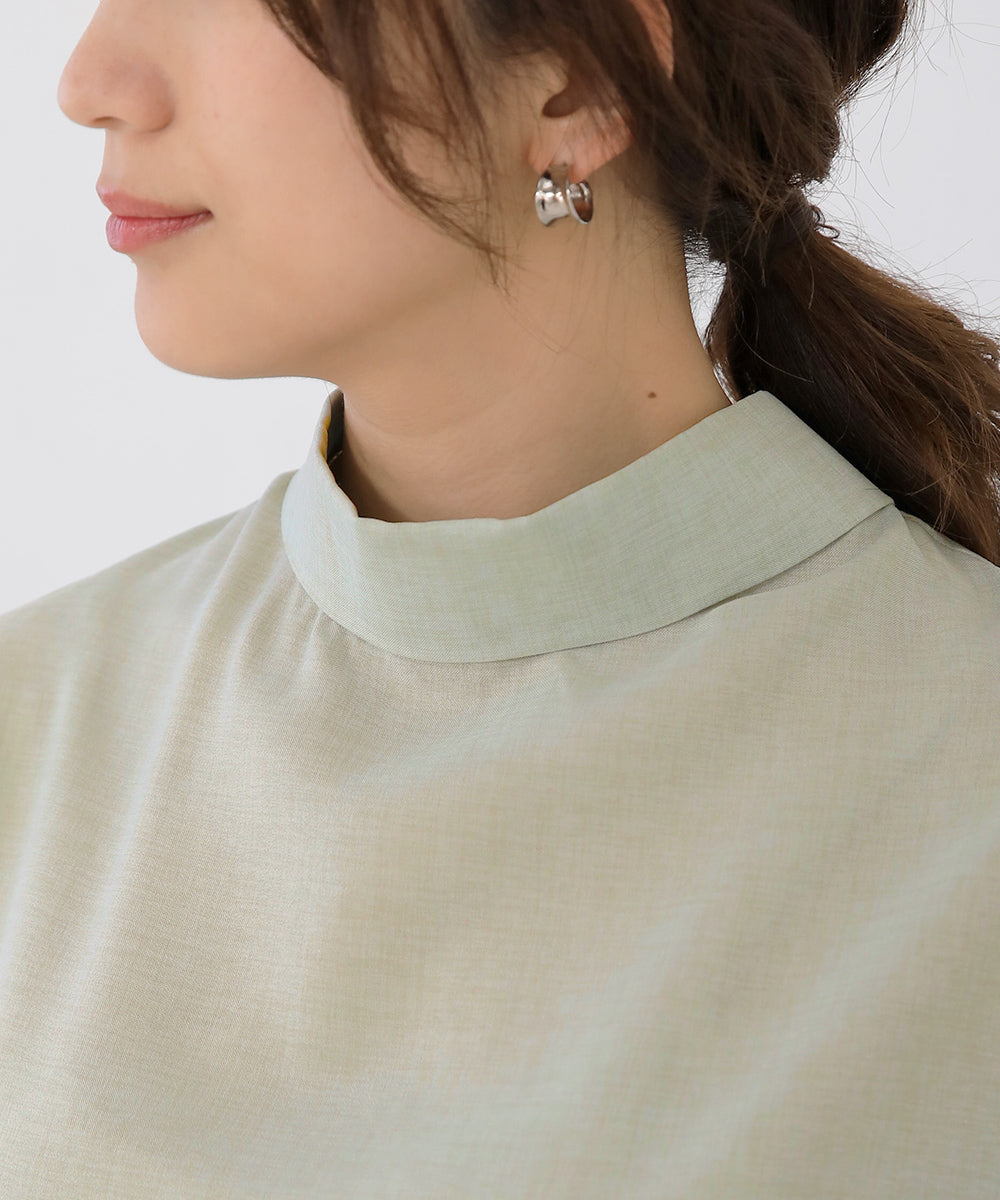[WEB限定]袖シャギー変形ブラウス