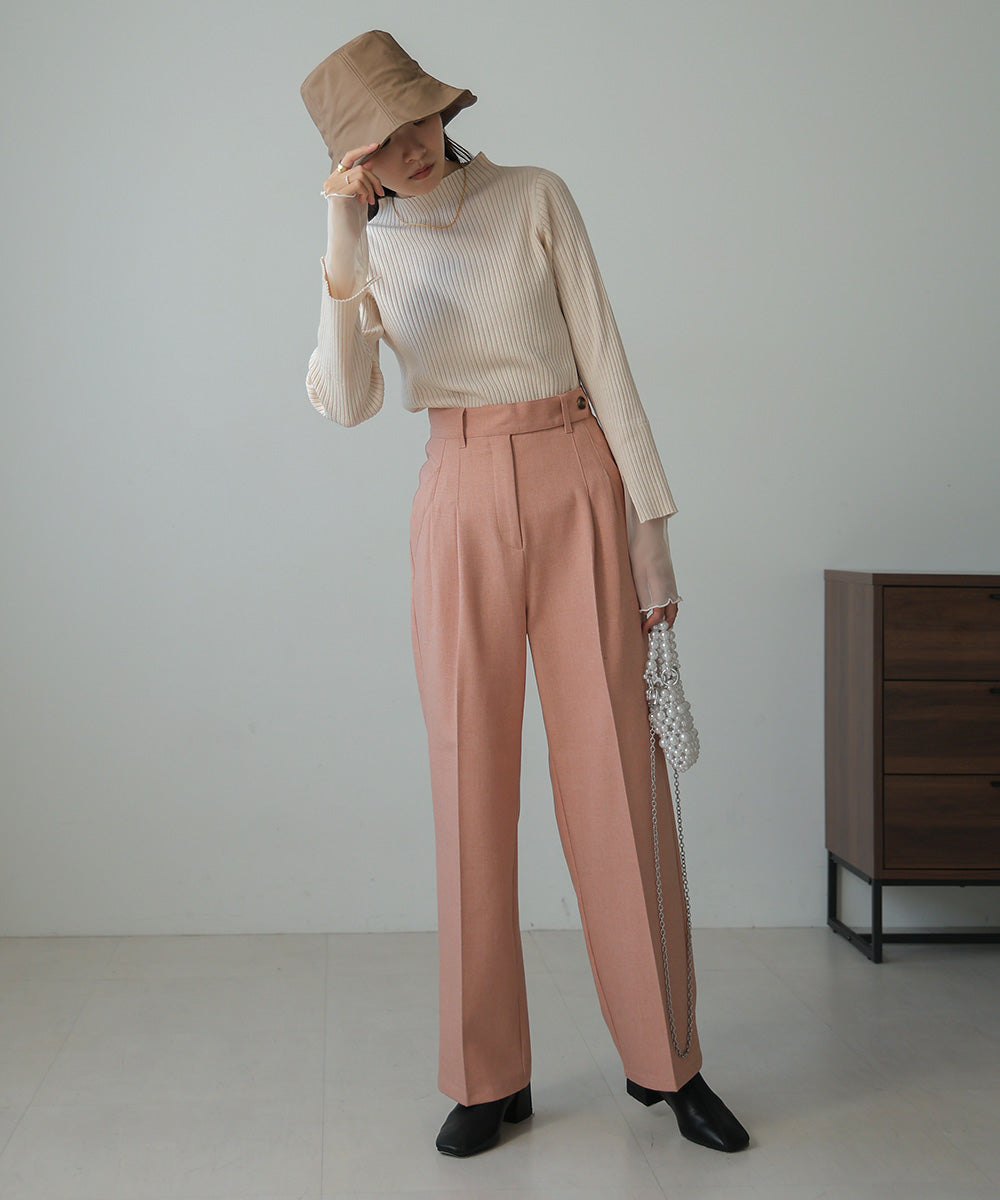 CENTER PRESS TWO TUXEDO SLACKS