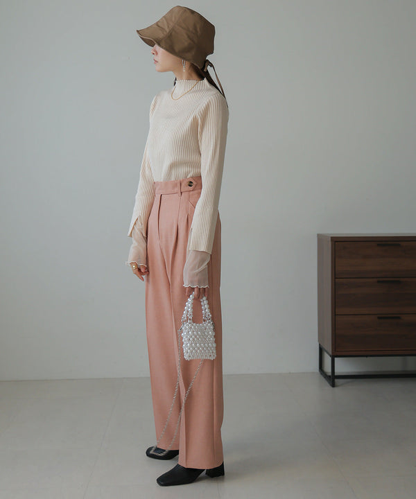 CENTER PRESS TWO TUXEDO SLACKS