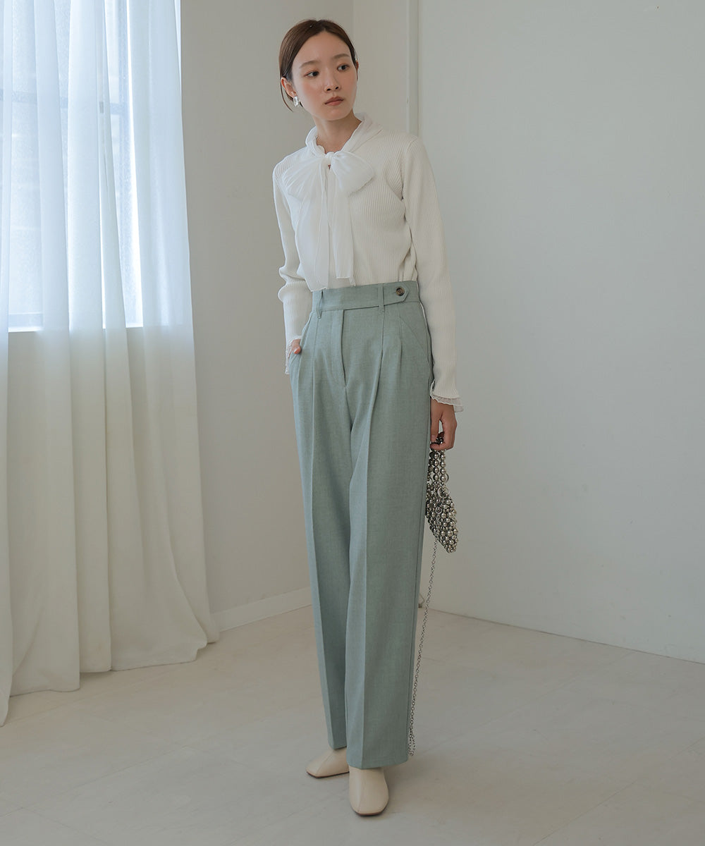 CENTER PRESS TWO TUXEDO SLACKS