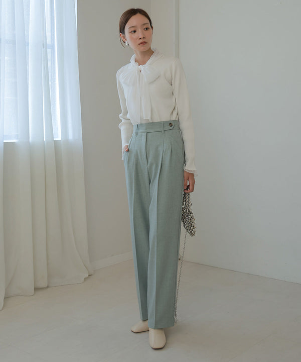 CENTER PRESS TWO TUXEDO SLACKS