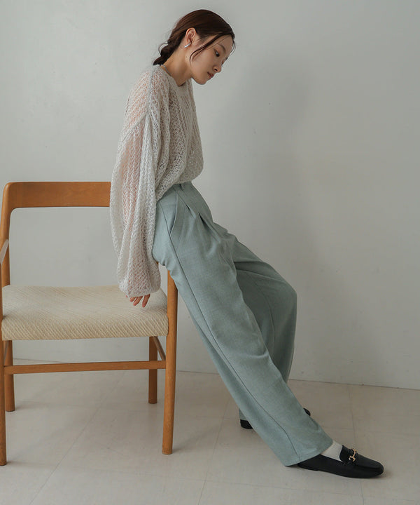 CENTER PRESS TWO TUXEDO SLACKS